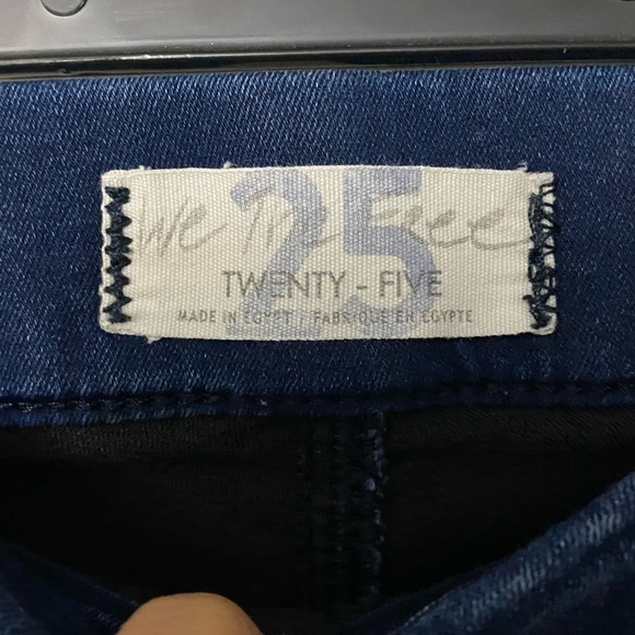 We the Free Denim Leggings Size 25 - Picture 3 of 6